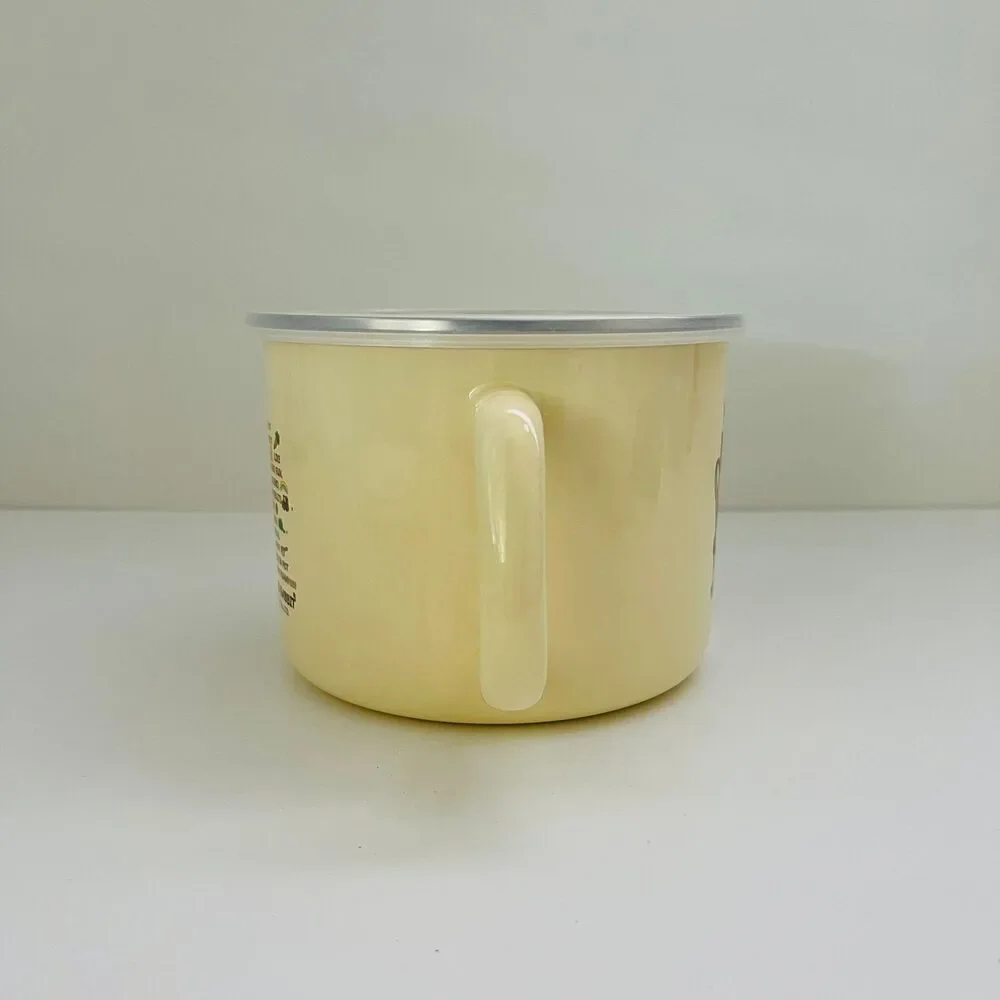 WINCHESTER CO., LTD. The Abee Rabbit Enamel Mug Pot With Plastic Lid